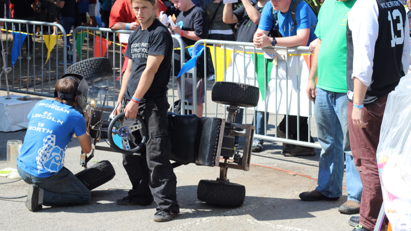 Illustration for article titled Adult Power Wheels Racing Is Real, Wonderful, And Totally Insane